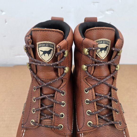Red Wing 838 Irish Setter 7" Mens Boots Wingshooter Ultra Dry Waterproof Sz 11.5 - Picture 15 of 16